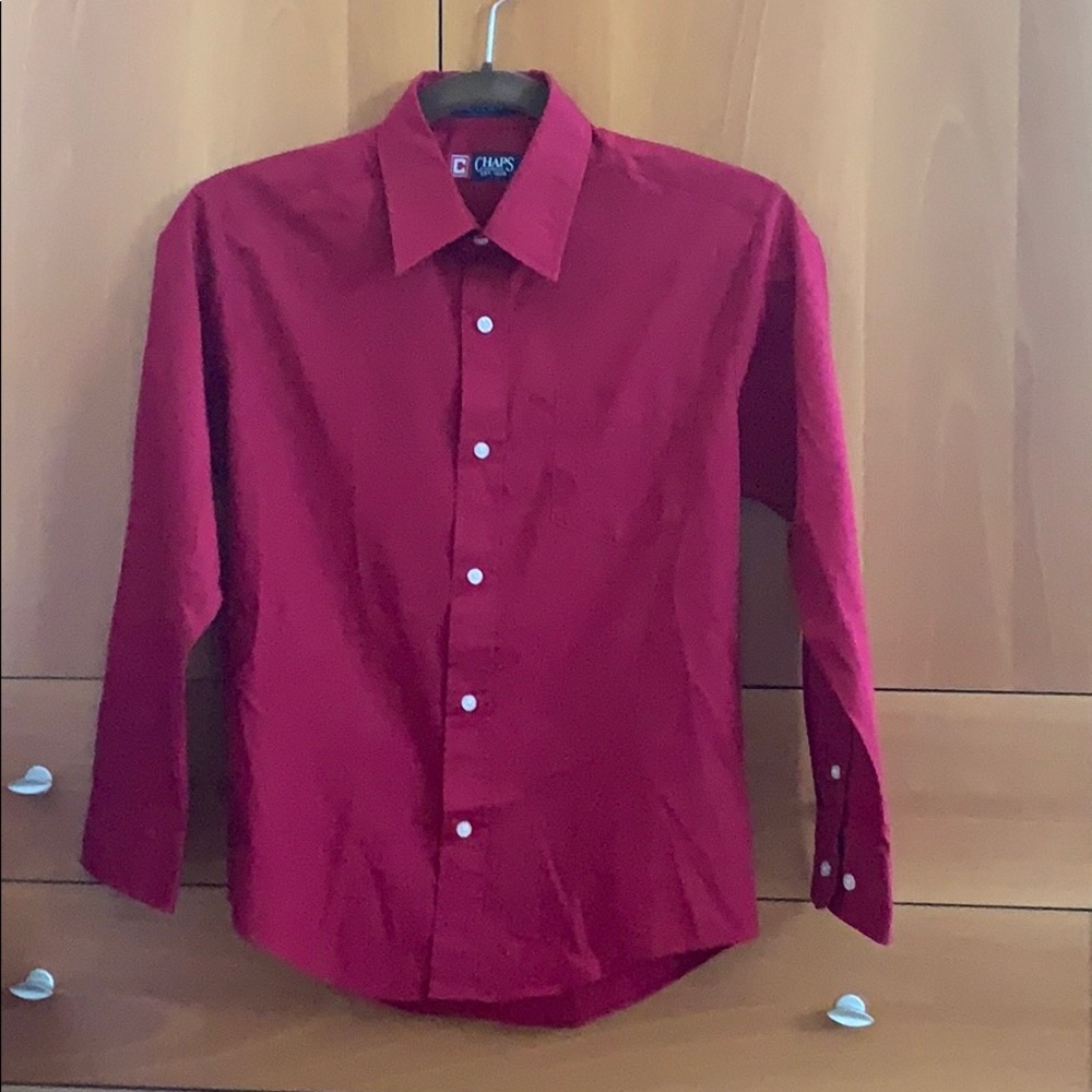 CHAPS boys’ button down shirt